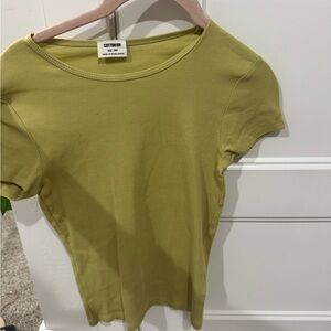 Cotton On Women's Lime Short Sleeve Tee